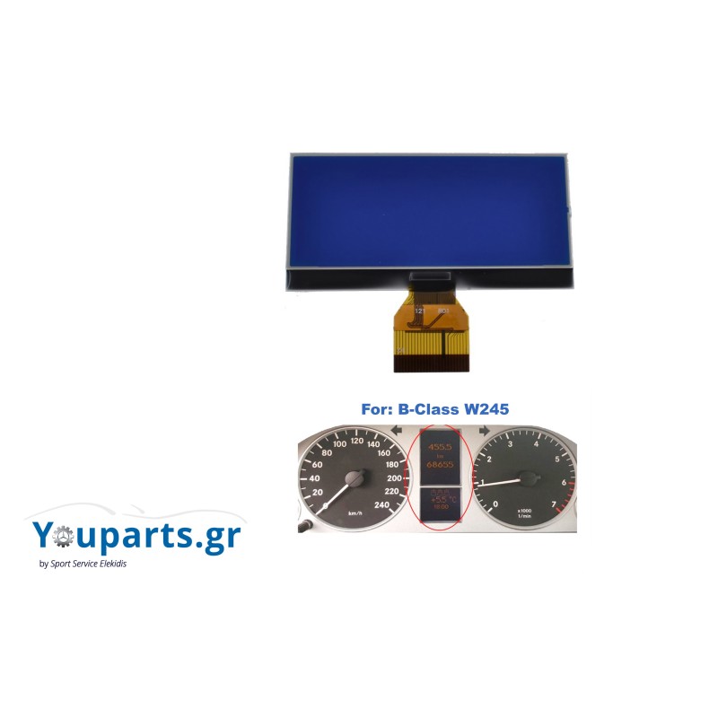 Display LCD Mercedes-Benz B-CLASS W245