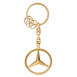 Keyring Mercedes-Benz "Brussel" gold
