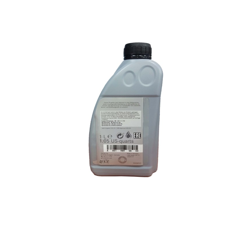 Λάδι διαφορικού 80W-90 235.20 γνήσιο Mercedes-Benz A0019895803