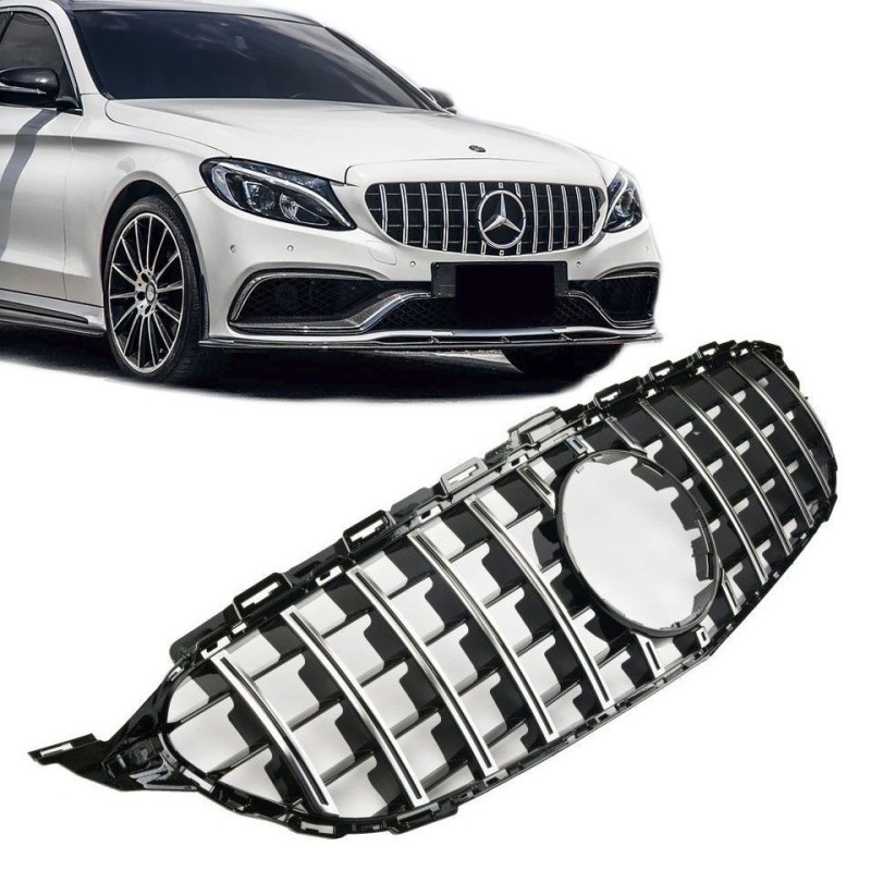 Sport grille Mercedes-Benz c-class w205 gt panamericana look