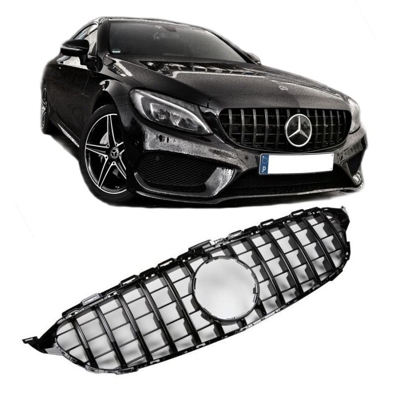 Grille Sport for Mercedes W205 C 2014+ C63 AMG GT PANAMERICANA LOOK