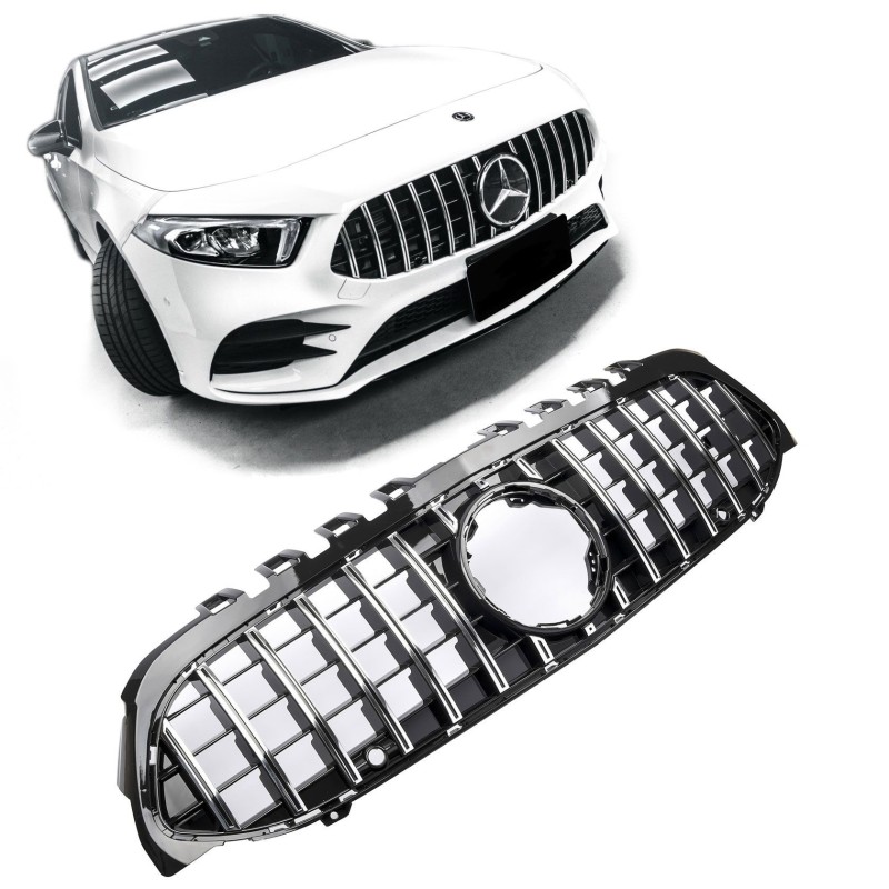 Μάσκα προφυλακτήρα Mercedes-Benz A-CLASS W177 panamericana amg gt look