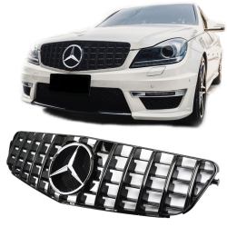Μάσκα Mercedes-Benz c-class w204 panamericana amg look 2007-2014