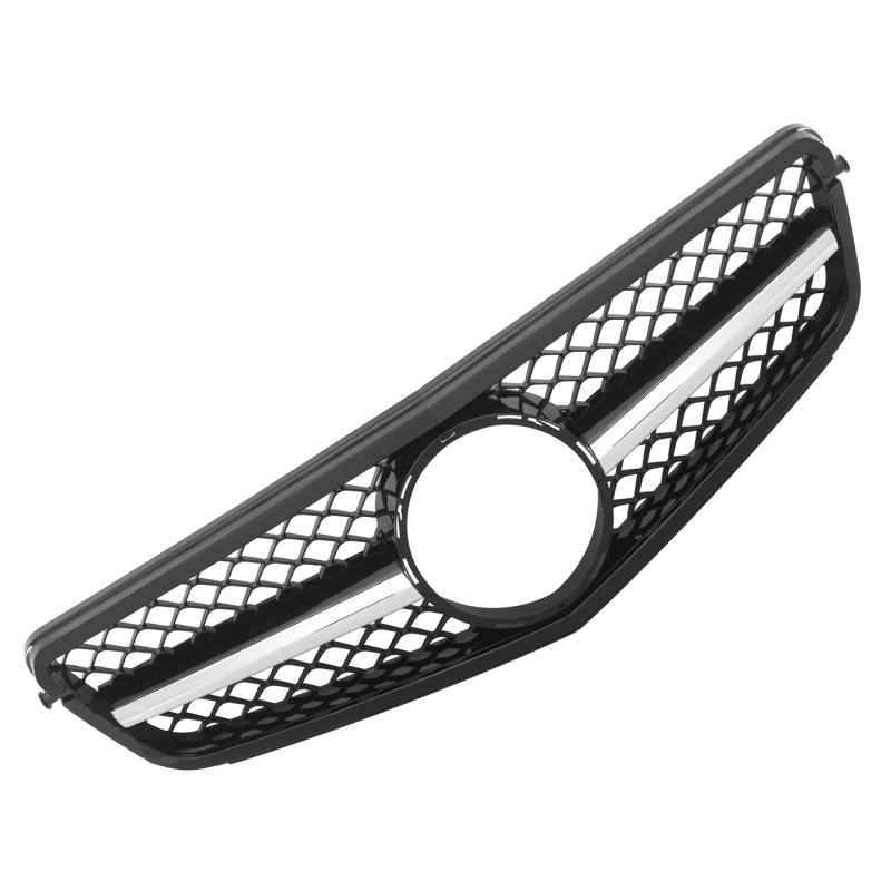 Grille Sport for Mercedes W204 S204 Black Chrome C63 AMG LOOK