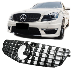 Μάσκα Mercedes-benz c-class w204 panamericana amg look 2007 - 2014