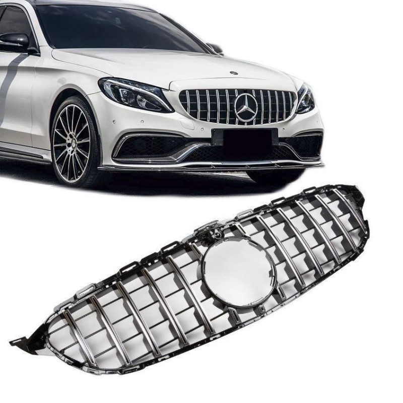 Grille for Mercedes W205 2014+ c63 amg gt panamericana look 360°