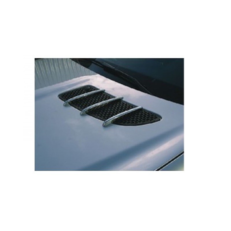 Chrome Finnen Ventilation Inlet Engine hood Mercedes SLK R171