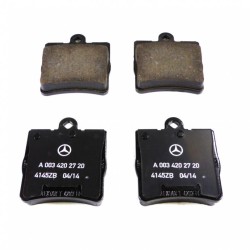 Τακάκια φρένων πίσω γνήσια Mercedes A0034202720 C W203, CLK W209, SLK