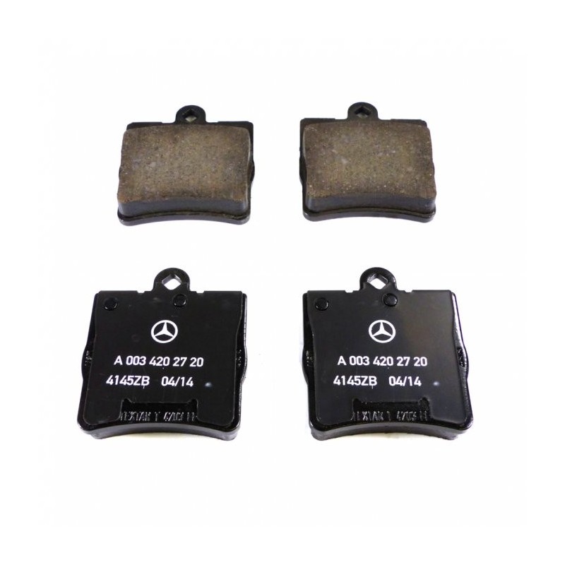 Original rear brake pads Mercedes A0034202720 C W203, CLK W209, SLK