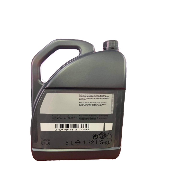 Engine oil 5W-40 Mercedes-Benz 5L A000989860613 original
