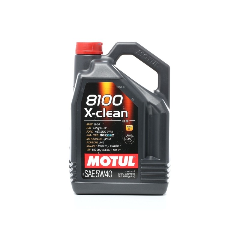 Συνθετικό Λιπαντικό Κινητήρα Motul 8100 X-CLEAN C3 5W40 5lt