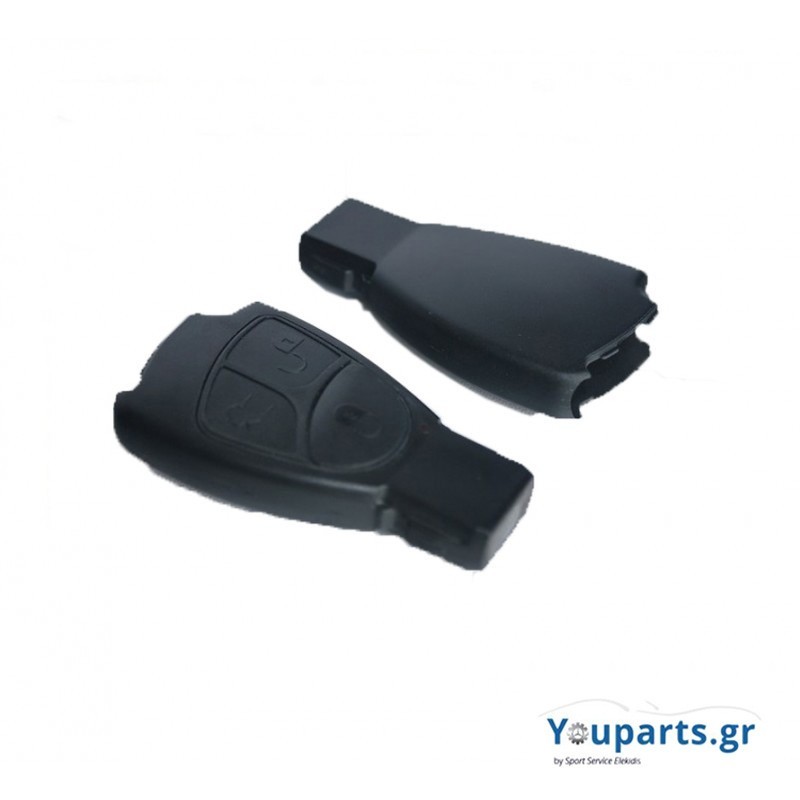 Key house Mercedes black with 3 buttons