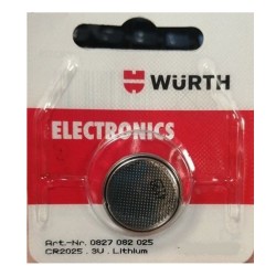 Wurth Μπαταρία Λιθίου  CR2025 3V 0827082025