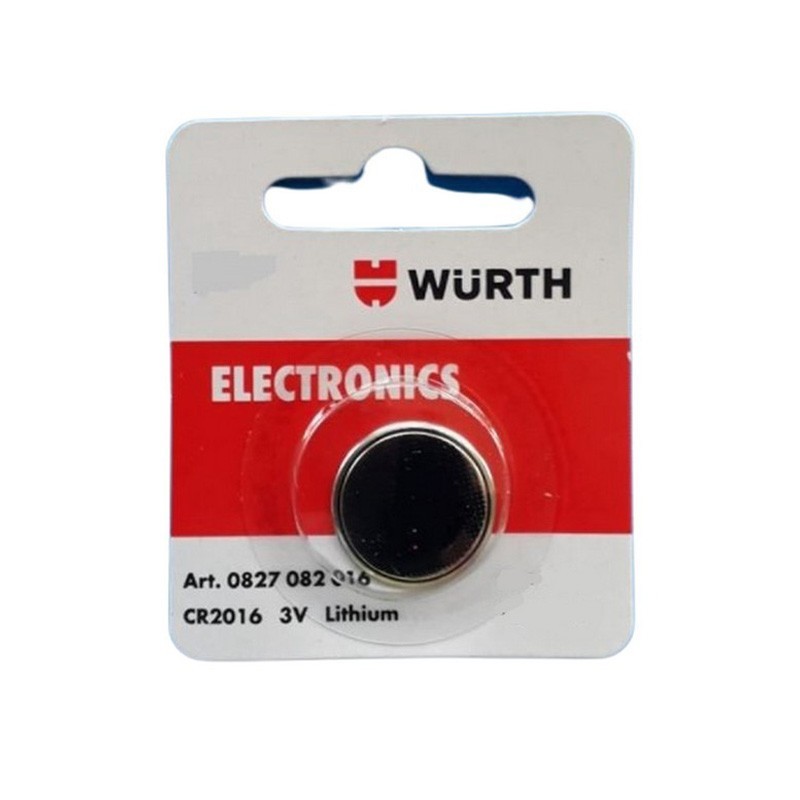 Wurth Μπαταρία Λιθίου  CR2016 3V 0827082016