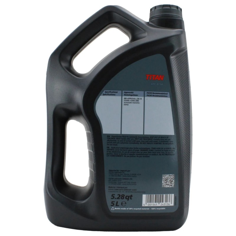 Λάδι αυτομάτου σασμάν FUCHS TITAN ATF 4134 MB236.14 5lt