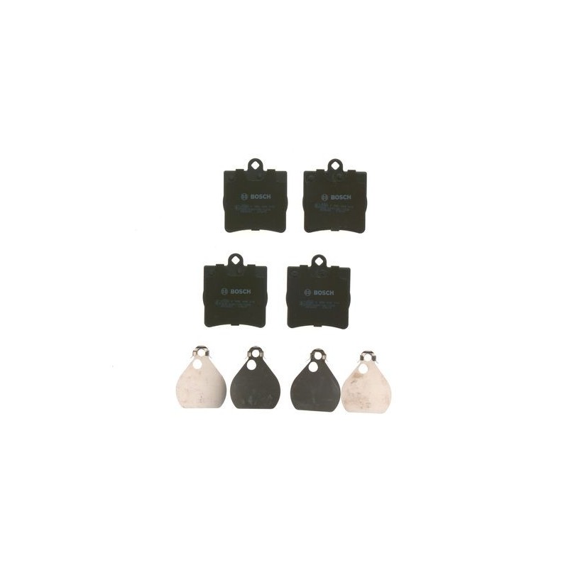 Rear brake pads for Mercedes C W203, CLK W209, SLK R171 Jurid 571925J