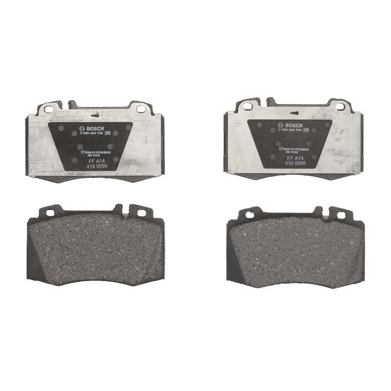 Τακάκια σετ εμπρός Bosch 0986424705 Mercedes-Benz M-Class,S-Class,SL.