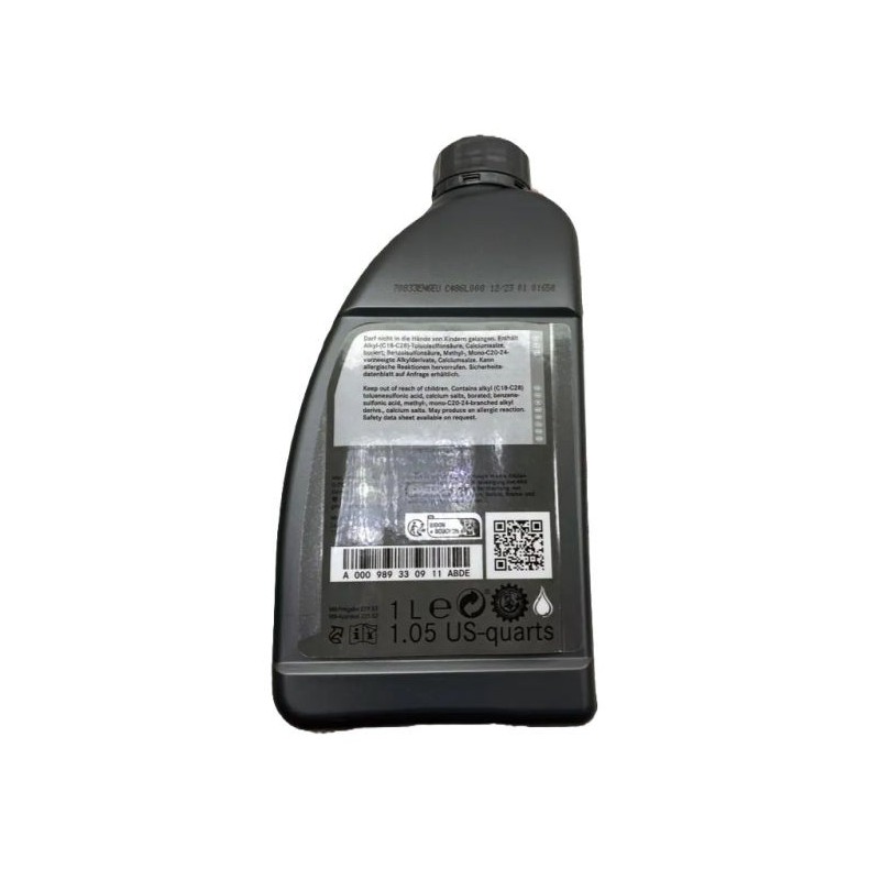 Engine oil 5W30 Mercedes-Benz 5L A000989700611 ABDW MB-Approval 229.52