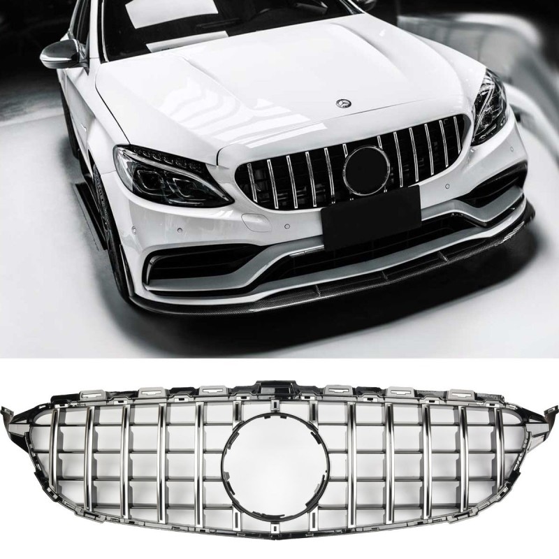 Sport Grill for Mercedes-Benz C-CLASS W205 & C205,A205 GT Panamericana Look.