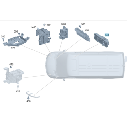 Fusebox Vito W447 A4475405931