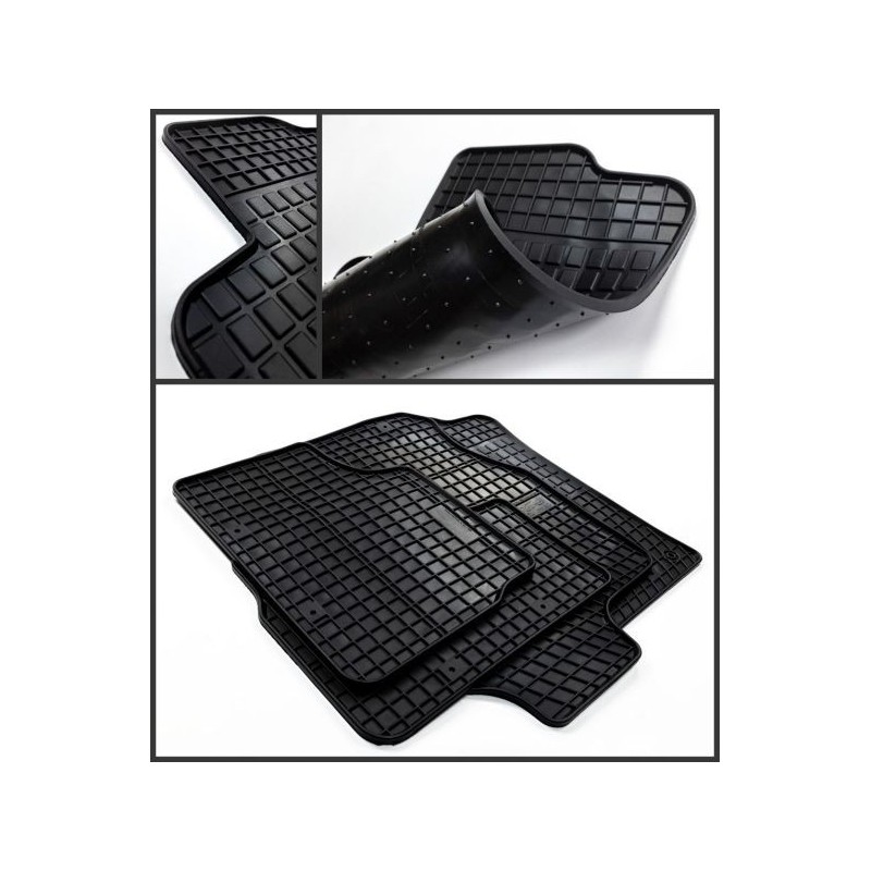 Rubber floor mats 3pcs MERCEDES VIANO (W639), VITO / MIXTO (W639), VITO (W639)