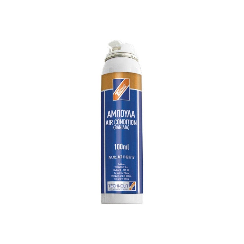 ΑΜΠΟΥΛΑ ΑΠΟΛΥΜΑΝΣΗΣ A/C TECHNOLIT  ΒΑΝΙΛΙΑ 100ml
