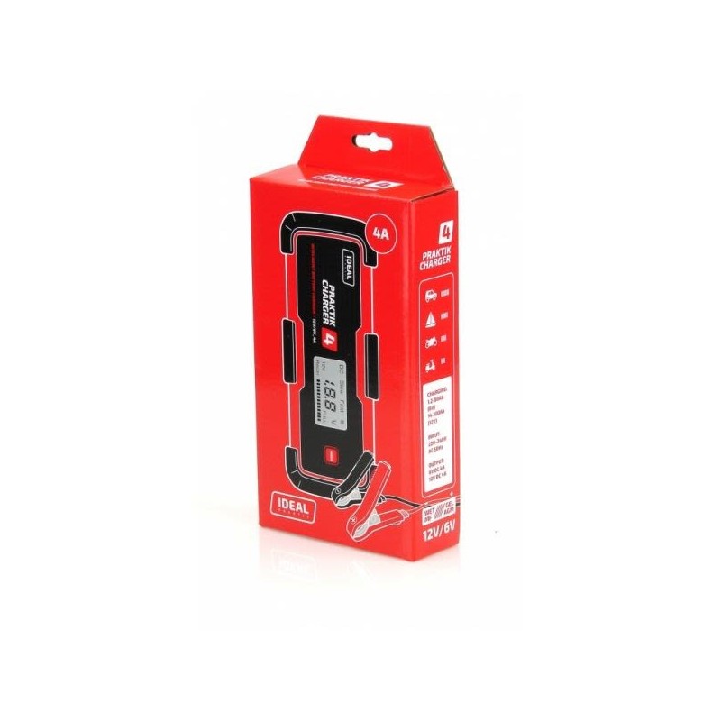 Ideal Praktik Charger 4 LCD φορτιστής μπαταριών