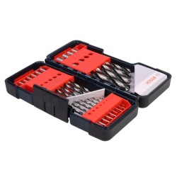 Σετ τρυπανιών μετάλλου Bosch HSS PointTeQ ToughBox 18τμχ