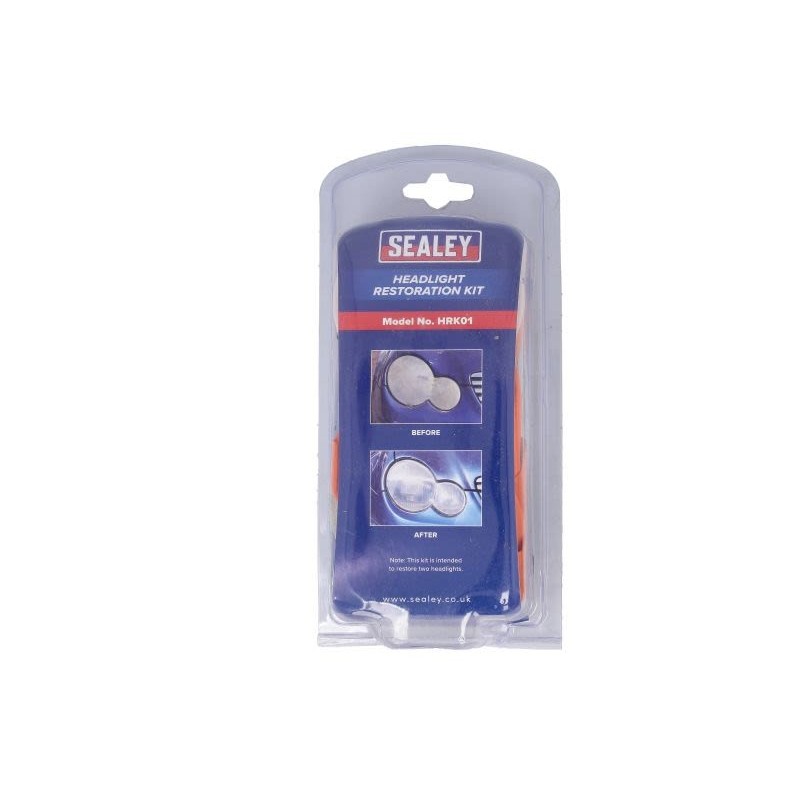 Σετ αποκατάστασης φαναριών αυτοκινήτου  Sealey HRK01 Headlight Restoration Kit