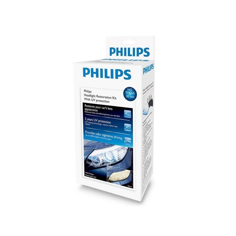 Σετ Γυαλίσματος Φαναριών Αυτοκινήτου PHILIPS PHI HRK00XM