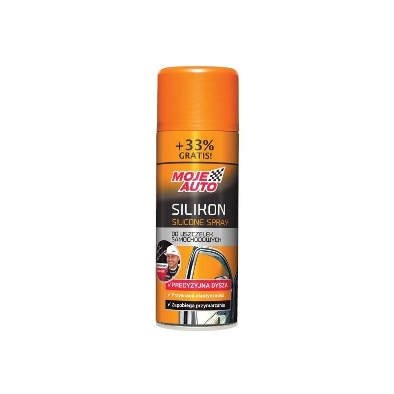 Σπρέι σιλικόνης 400ml Moje Auto Silicone Spray