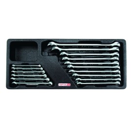 Offset Super-Torque Combination Wrench Set 16PCS