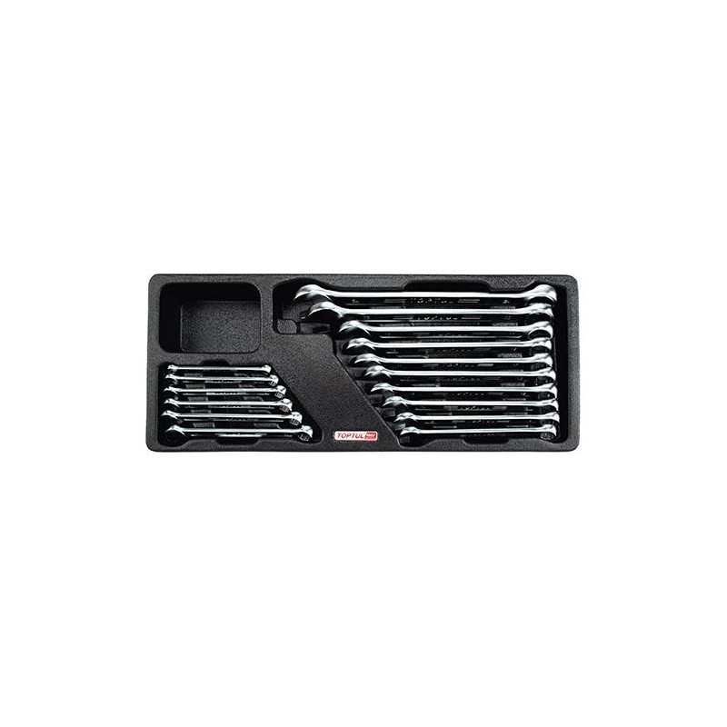 Offset Super-Torque Combination Wrench Set 16PCS