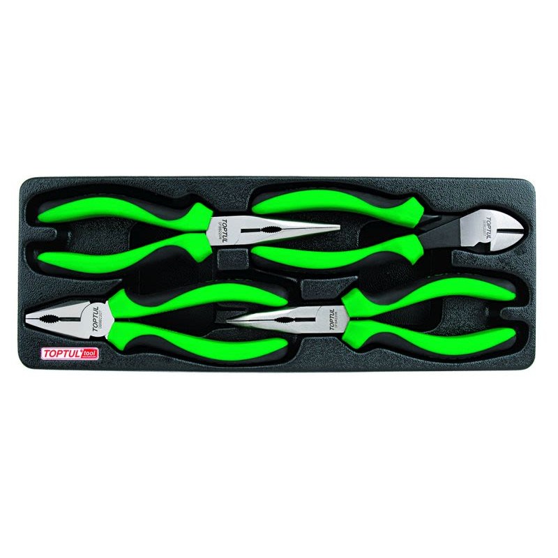 Pliers Assortment Set 4PCS -TOPTUL