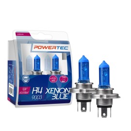Λάμπες αλογόνου M-Tech Powertec Xenon Blue H4 PTZXB4-DUO