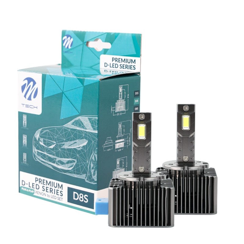 Σετ λαμπτήρων LED M-Tech LZXD8S