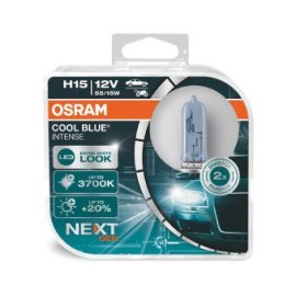 Λάμπες αλογόνου OSRAM Cool Blue Intense (Next Gen) H15 OSR64176CBN-2HB