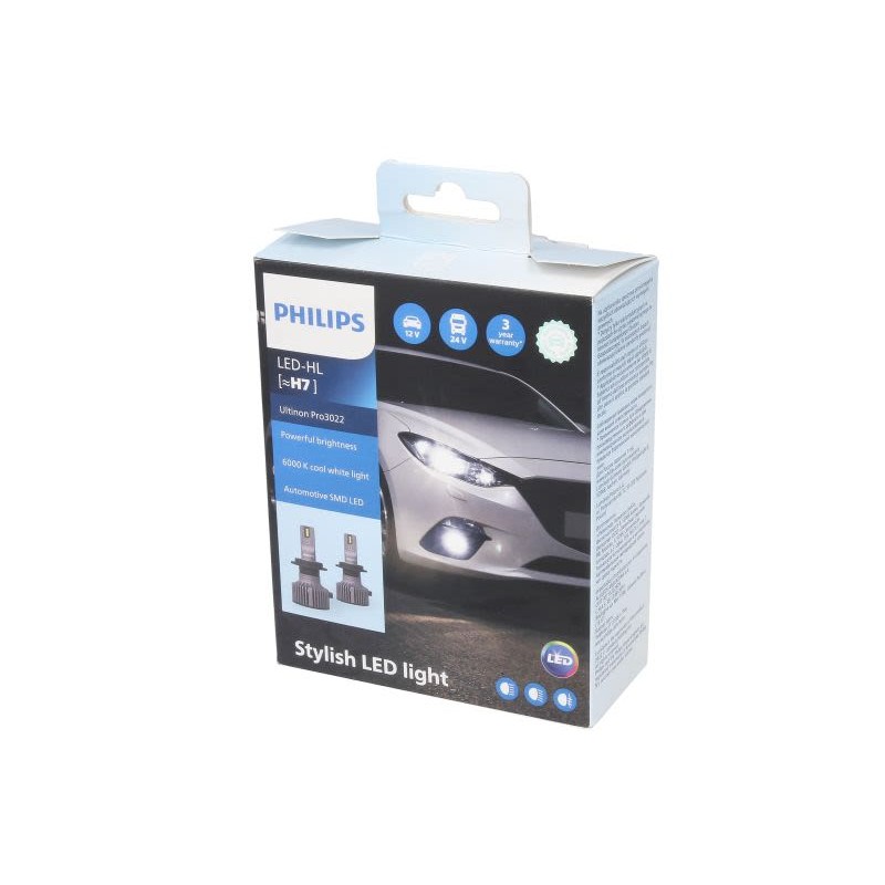Λάμπες αυτοκινήτου Philips Ultinon Pro3022 LED-HL H7