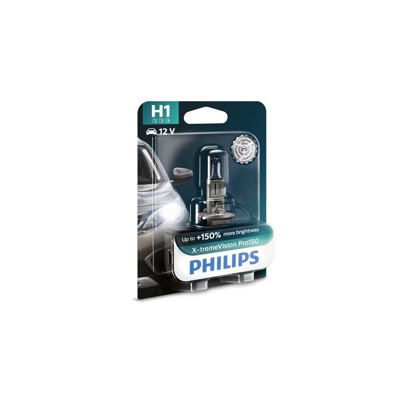 Λάμπα Philips H1 X-tremeVision Pro150 PHI 12258XVPB1