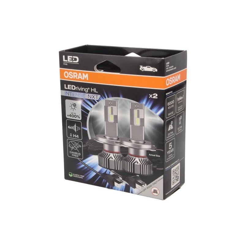Λάμπες σετ OSRAM LEDriving HL Intense NXT H4 OSR64193DWINN-2HB