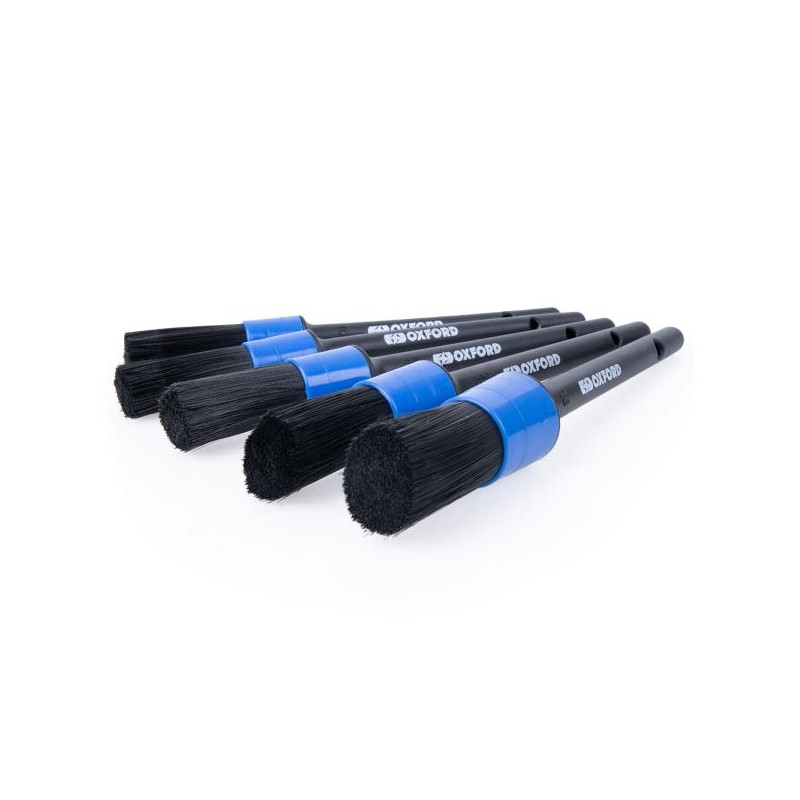 Oxford OX723 Detailing Brush Set 5 Pieces 1.8cm-3.5cm Soft Car Cleaning