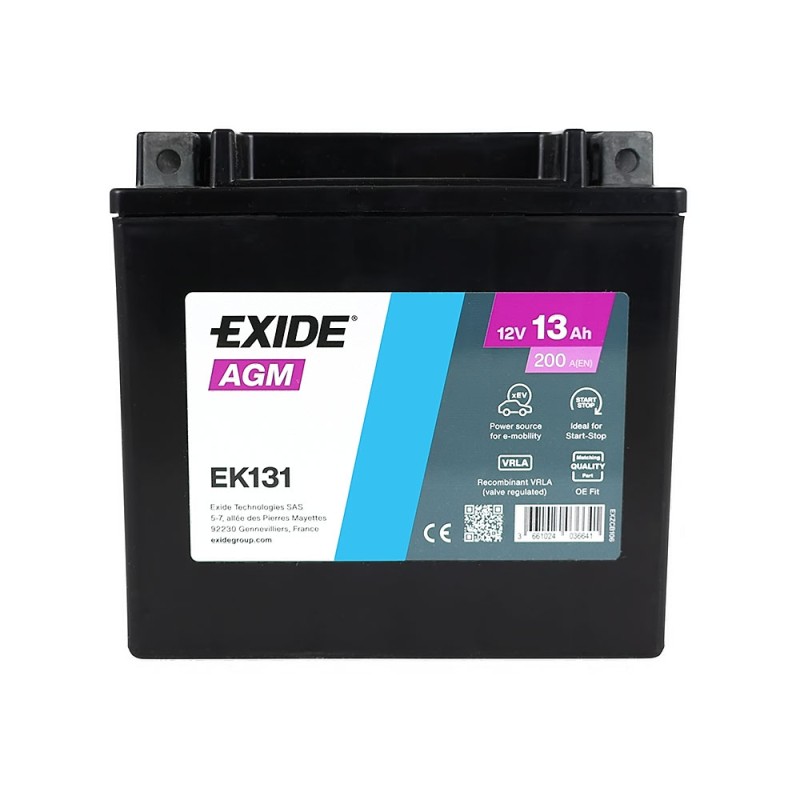 Μπαταρία μίζας  START-STOP EXIDE (A2115410001) EK131