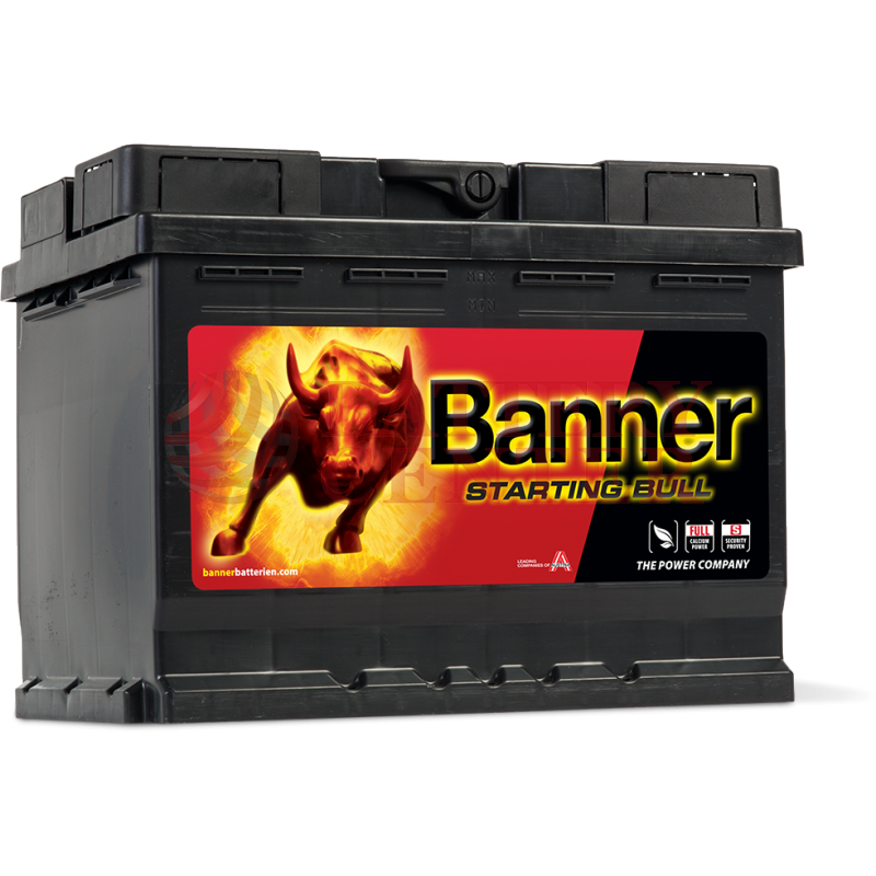 Car battery Banner Starting Bull 56219 12V 62AH - 510EN A-starter