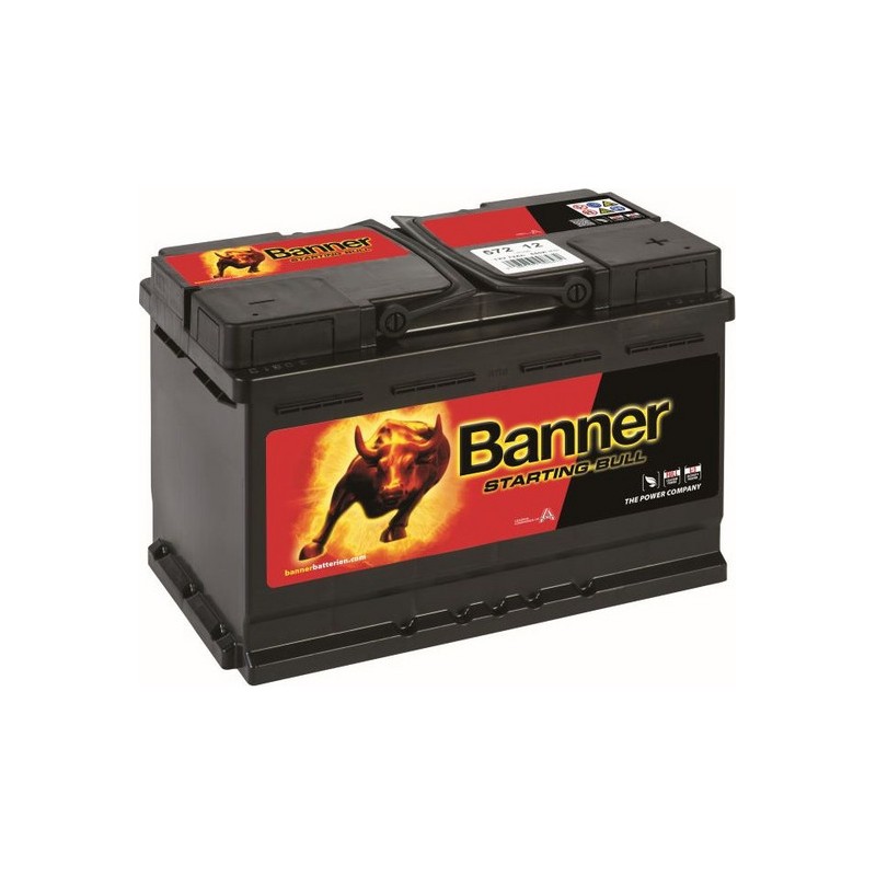Μπαταρία αυτοκινήτου Banner Starting Bull 57212 12V 72Ah