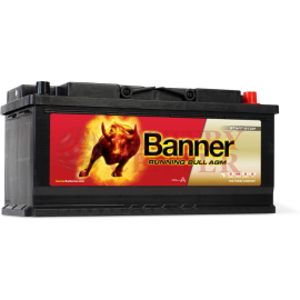 Banner Running Bull AGM START STOP 60501 12V Capacity 20hr 105(Ah) EN (Amps) 950EN battery