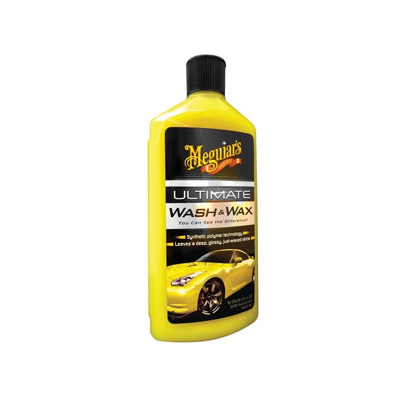 Ανακαλύψτε το Meguiar's Ultimate Wash & Wax (G17716EU). Κορυφαίο σαμπουάν αυτοκινήτου με κερί Carnauba και συνθετικά πολυμερή γι