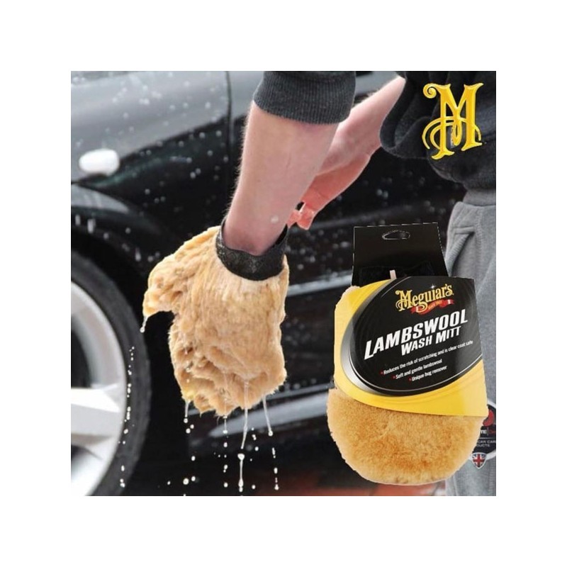 Meguiar's Lambswool Wash Mitt A7301 | Γάντι Πλυσίματος Αυτοκινήτου
