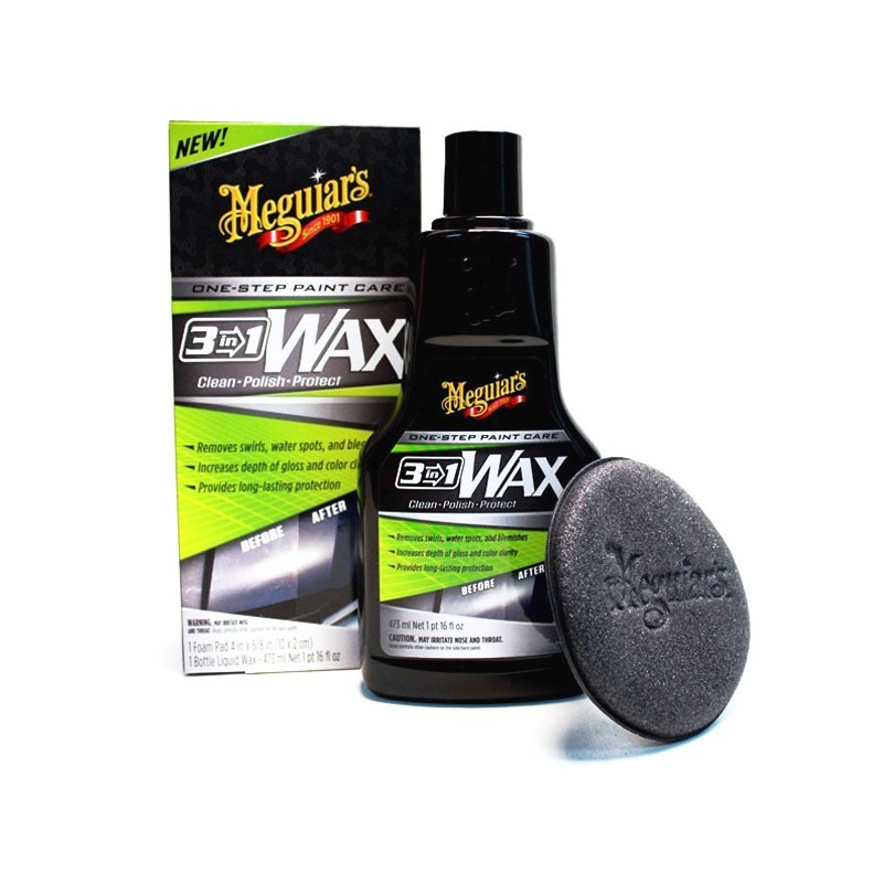 Meguiar's 3 In 1 Wax G191016-EU 473 ml