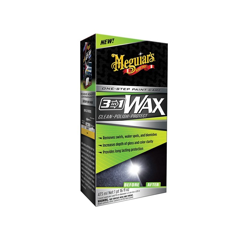 Meguiar's 3 In 1 Wax G191016-EU 473 ml