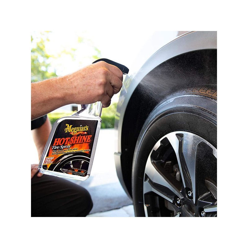 Meguiar's Hot Shine Tire Spray (G12024EU) - Σπρέι Γυαλιστικού Ελαστικών 710ml